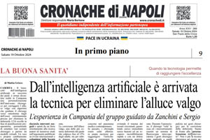 Inteligenza artificiale - Prof. Fabio Zanchini alluce valgo miniinvasiva 
- CRONACHE DI NAPOLI